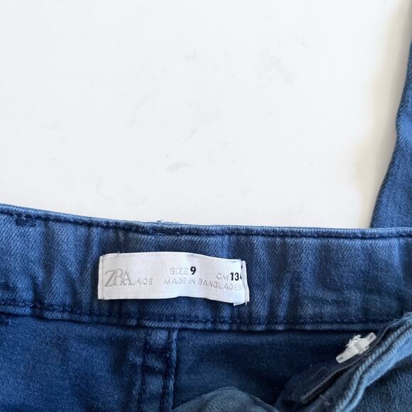 Zara boys skinni fit dark navy pants jeans size 11/12 - Picture 3 of 5